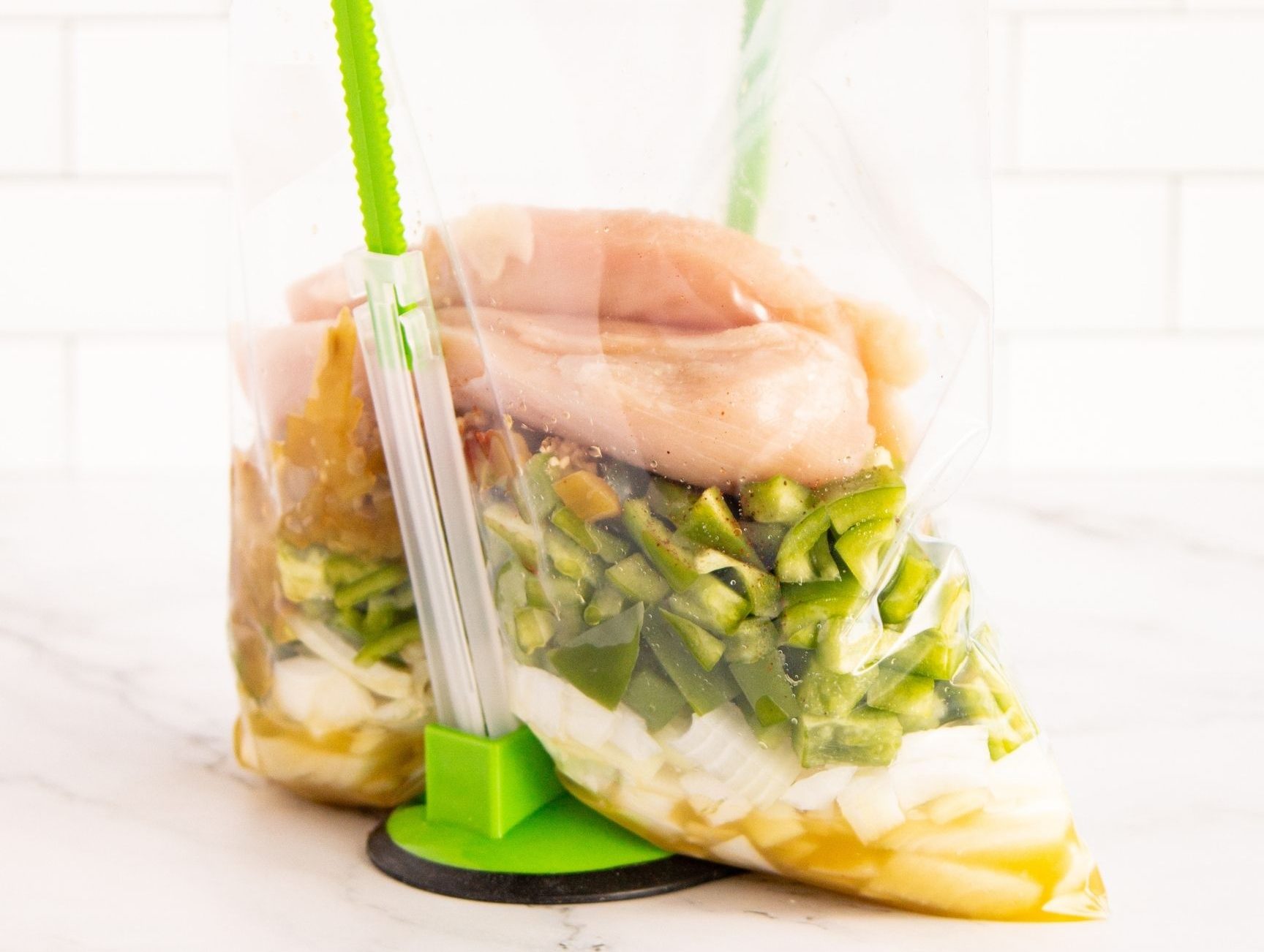 Uncooked Meal Ready to Freeze