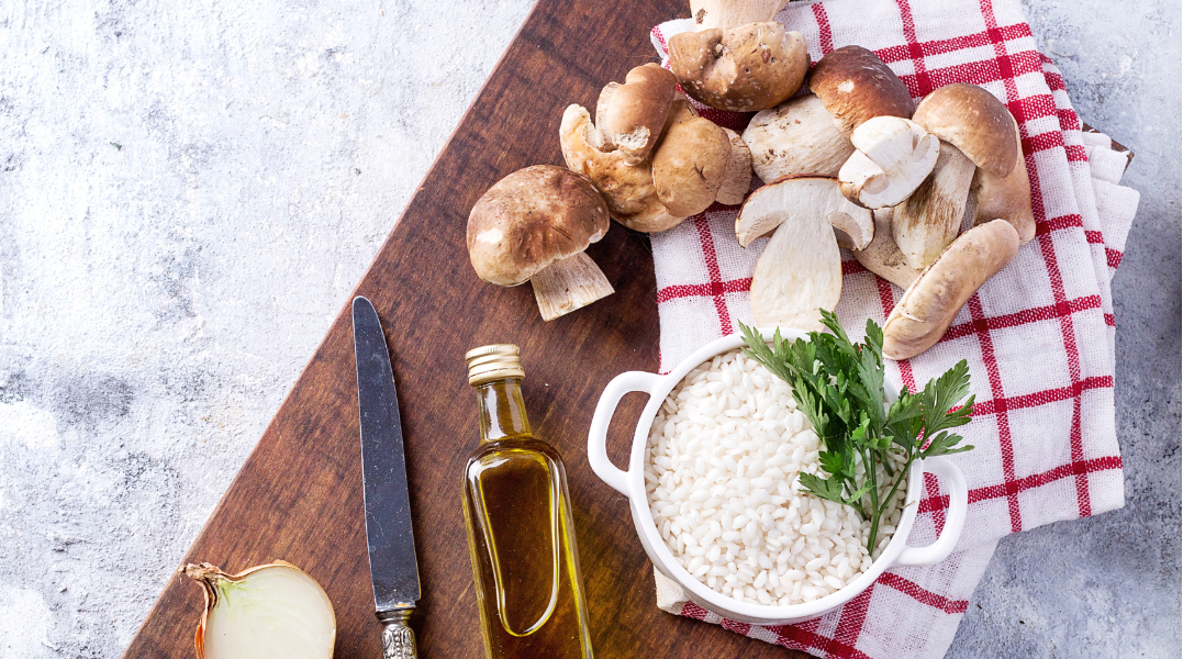 mushroom risotto ingredients