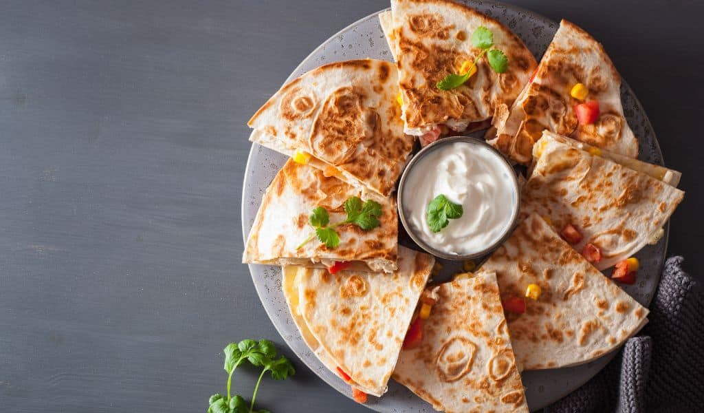 healthy quesadilla