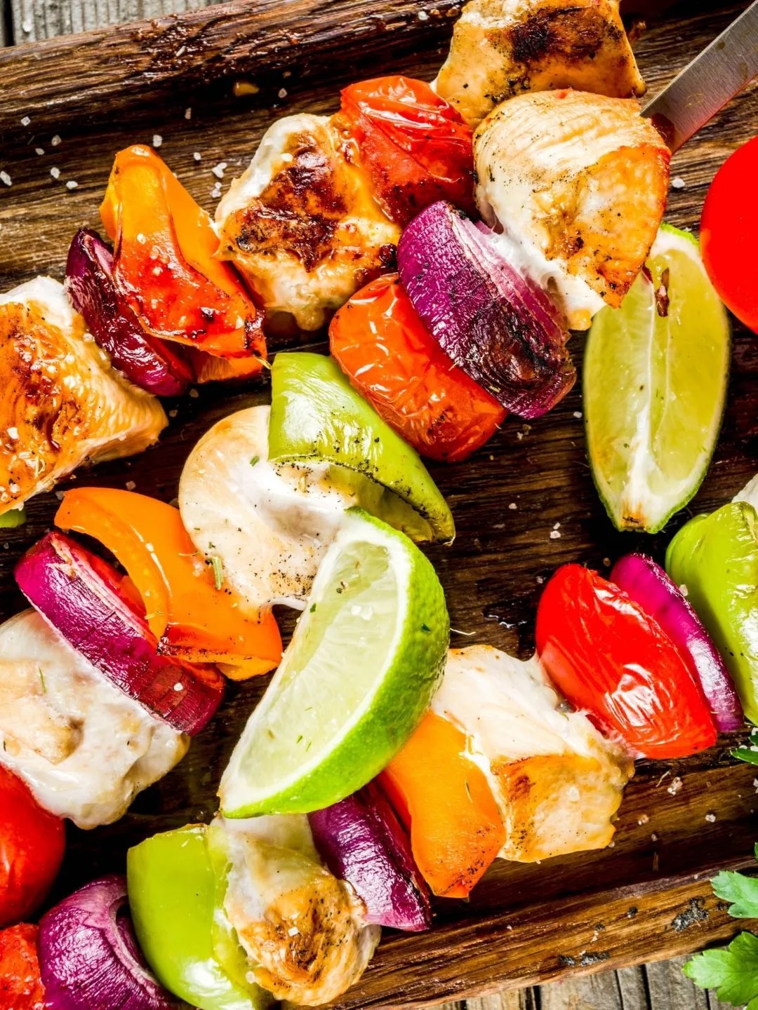 Fajita Chicken Skewers